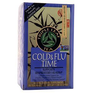 Triple Leaf Tea Cold & Flu Time Herbal Tea  20 pckts