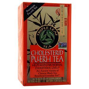 Triple Leaf Tea Cholesterid Pu-Erh Tea  20 pckts