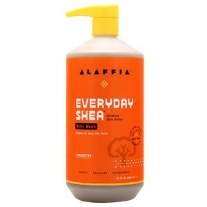 Alaffia Everyday Shea - Moisturizing Body Wash Unscented 32 fl.oz