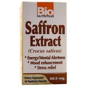 Bio Nutrition Saffron Extract (88.5mg) 50 vcaps