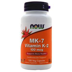 Now MK-7 (Vitamin K-2)  120 vcaps
