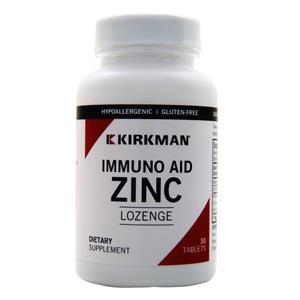 Kirkman Immuno Aid Zinc Lozenge 30 tabs