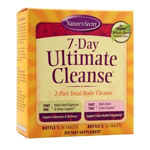 Nature's Secret 7-Day Ultimate Cleanse 1 kit
