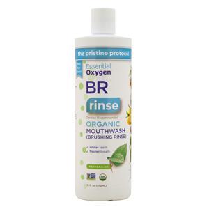 Essential Oxygen BR Organic Mouthwash (Brushing Rinse) Peppermint 16 fl.oz