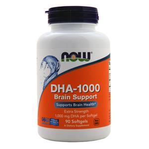 Now DHA-1000 Brain Support  90 sgels