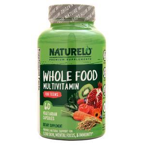 Naturelo Whole Food Multivitamin For Teens  60 vcaps