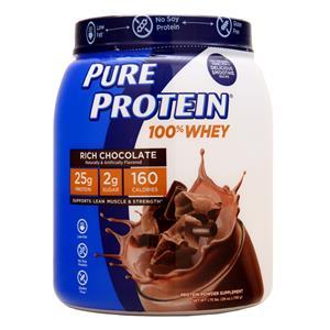 Worldwide Sports Pure Protein 100% Whey Protein Rich Chocolate 1.75 lbs