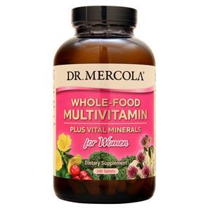 Dr. Mercola Whole-Food Multivitamin plus Vital Minerals for Women 240 tabs