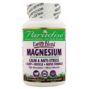 Paradise Herbs Earth's Blend Magnesium  90 vcaps