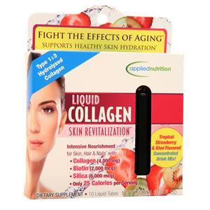 Applied Nutrition Liquid Collagen Skin Revitalization Tropical Strawberry & Kiwi 10 count