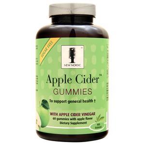 New Nordic Apple Cider Gummies Apple 60 gummy