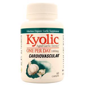 Kyolic Aged Garlic Extract One Per Day Cardiovascular (1000mg)  60 cplts
