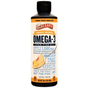 Barlean's Omega-3 From Fish Oil Mango Peach Smoothie 16 fl.oz