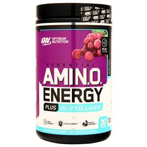 Optimum Nutrition Essential AMIN.O. Energy Plus UC-II Collagen Grape Remix 270 grams