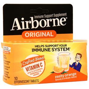 Airborne Airborne - Effervescent Tablets Zesty Orange 10 tabs