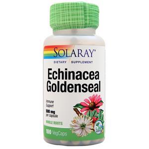 Solaray Echinacea Goldenseal  100 vcaps