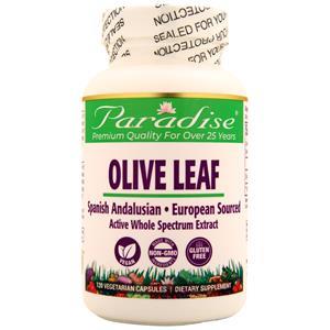 Paradise Herbs Spanish Andalusian Olive Leaf 120 vcaps