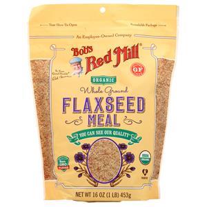 Bob's Red Mill Organic Whole Ground Flaxseed Meal 16 oz