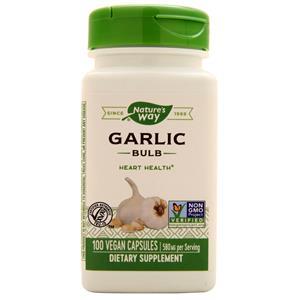 Nature's Way Garlic Bulb 100 vcaps