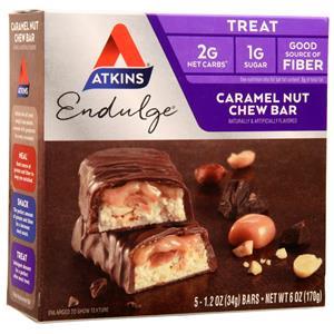 Atkins Endulge Bar Caramel Nut Chew 5 bars
