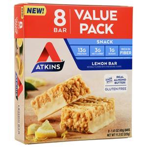 Atkins Snack Bar Lemon - Value Pack 8 bars