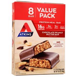 Atkins Protein Meal Bar Chocolate Peanut Butter - Value Pack 8 bars