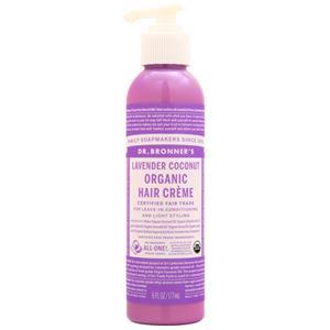 Dr. Bronner's Organic Hair Creme Lavender Coconut 6 fl.oz