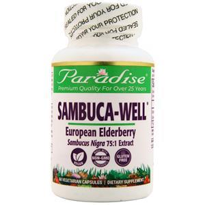 Paradise Herbs Sambuca-Well 60 vcaps