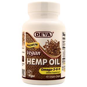 Deva Nutrition Vegan Hemp Oil 90 vcaps