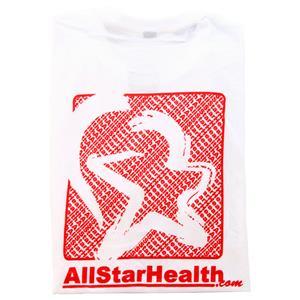 All Star Health T-Shirt White (M) 1 unit