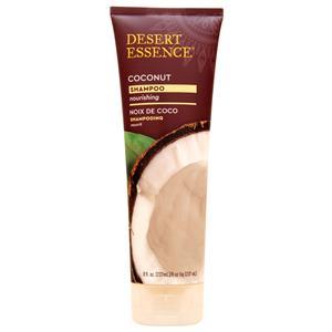 Desert Essence Shampoo Coconut - Nourishing 8 fl.oz
