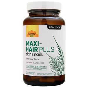 Country Life Maxi-Hair Plus  120 vcaps