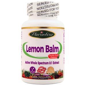 Paradise Herbs Lemon Balm  60 vcaps