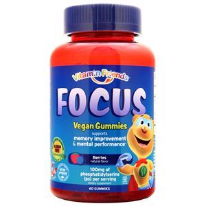 Vitamin Friends Focus Vegan Gummies Berries 60 gummy