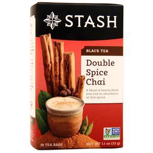 Stash Black Tea Double Spice Chai 18 pckts