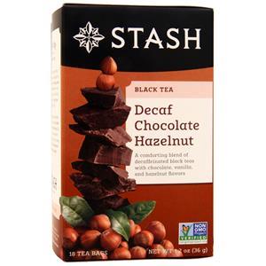 Stash Black Tea Decaf Chocolate Hazelnut 18 pckts