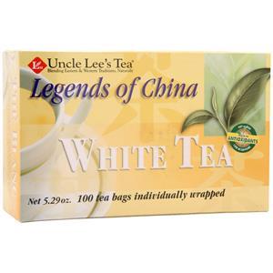 Uncle Lee's Tea Legends of China White Tea  100 pckts