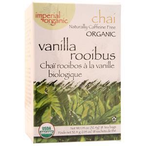 Uncle Lee's Tea Imperial Organic Tea Vanilla Rooibos Chai 18 pckts