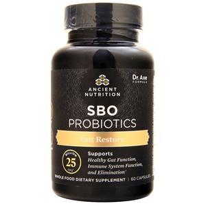 Ancient Nutrition SBO Probiotics - Gut Restore 60 caps