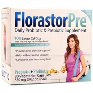 Florastor FlorastorPre Daily Probiotic & Prebiotic Supplement 30 vcaps