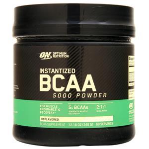Optimum Nutrition Instantized BCAA 5000 Powder Unflavored 345 grams