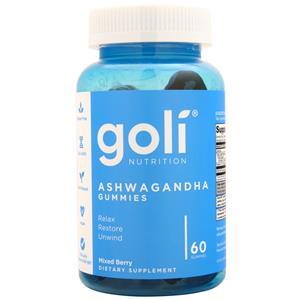 Goli Nutrition Ashwagandha Gummies Mixed Berry 60 gummy