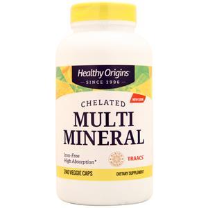 Healthy Origins Chelated Multi Mineral Iron-Free 240 vcaps