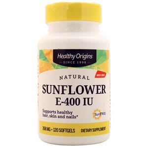 Healthy Origins Sunflower E (400IU)  120 sgels