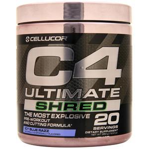 Cellucor C4 Ultimate Shred Pre-Workout Icy Blue Razz 350 grams