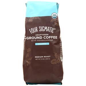 Four Sigmatic Adaptogen Ground Coffee with Ashwagandha Balance - Medium Roast 12 oz
