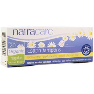 Natracare Cotton Tampons Regular Non-Applicator 20 count
