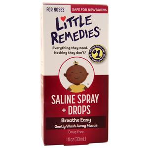 Little Remedies Saline Spray + Drops  1 fl.oz
