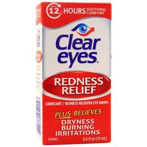 Clear Eyes Lubricant/Redness Reliever Eye Drops Redness Relief 0.5 fl.oz