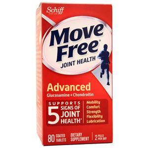 Schiff Move Free Joint Health - Advanced Glucosamine + Chondroitin  80 tabs